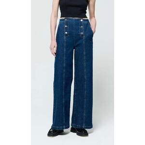 ÉTICA Women Violette Sailor Pant – Limoges Blue